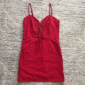 Kendall and Kylie Pacsun Red Dress L